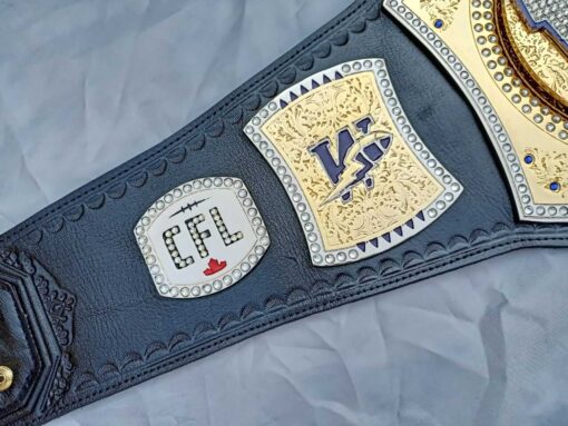 CANADIAN FOOTBALL LEAGUE CUSTOMIZED CHAMPIONSHIP BELT