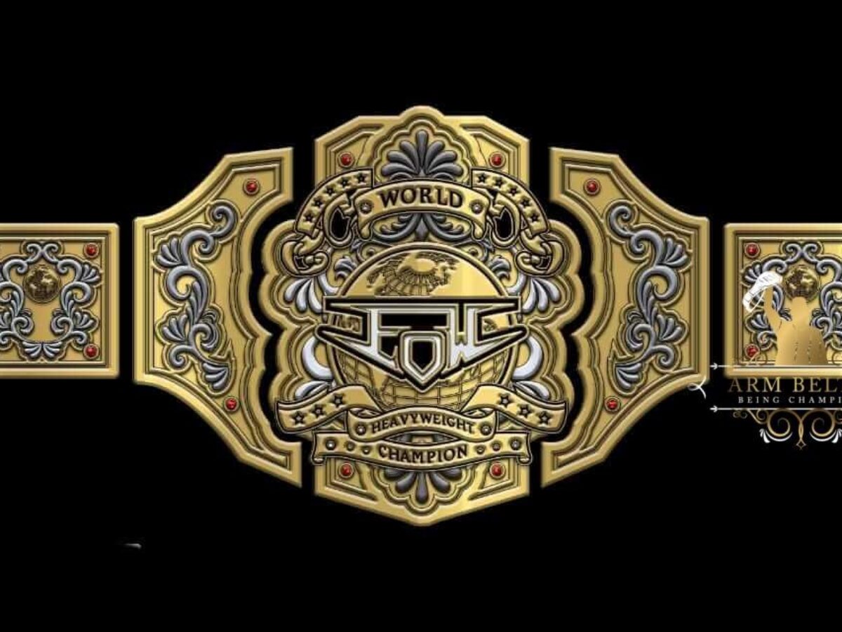 Customizable 2025 wwe belt