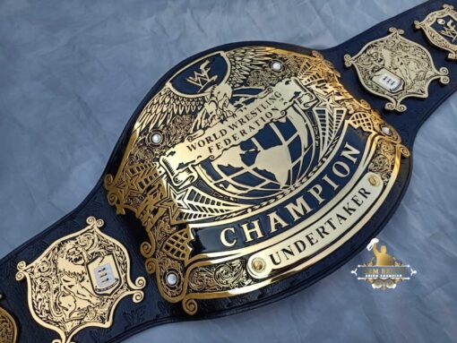 WWF SCRATCH LOGO UNDISPUTED CHAMPIOSHIP BELT