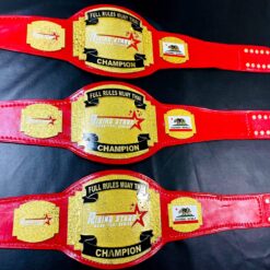 MUAY THAI HD ENGRAVING CHAMPIONSHIP BELTS