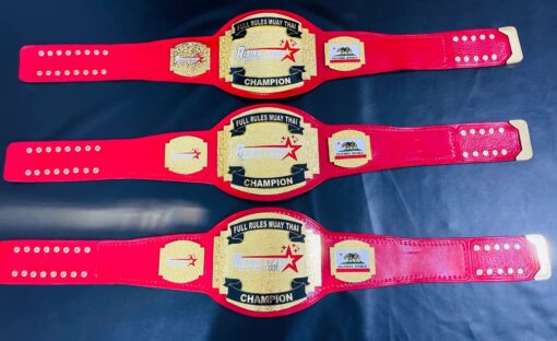 MUAY THAI HD ENGRAVING CHAMPIONSHIP BELTS