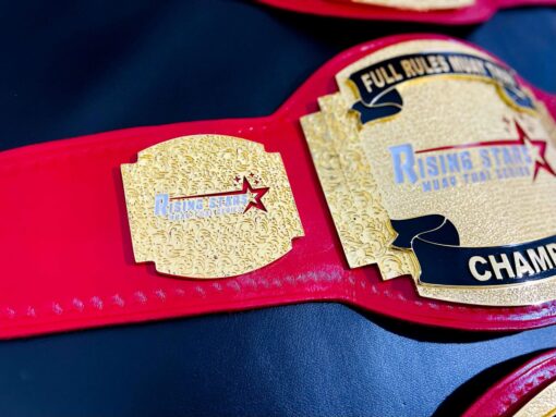 MUAY THAI HD ENGRAVING CHAMPIONSHIP BELTS