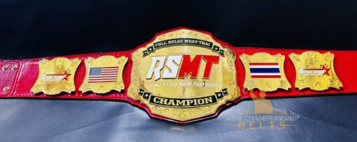 Custom Muay Thai Championship Belt