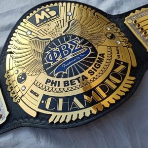 Custom Phi Beta Sigma Championship Belt – Corporate Leadership Award Belt