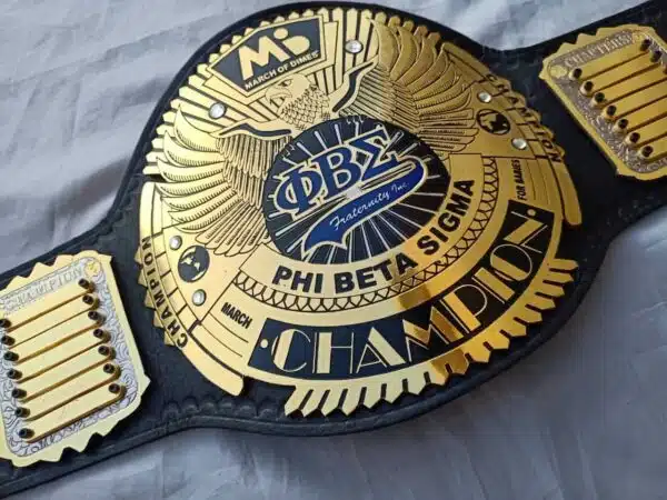 Custom tag team Championship belt