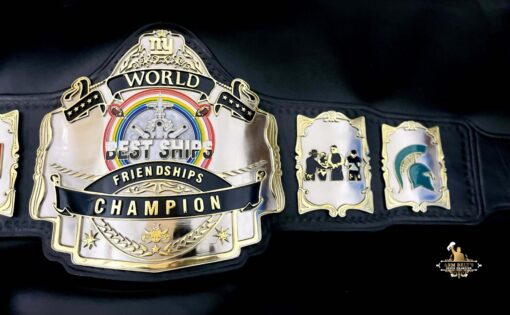 CUSTOM TITLE BELT