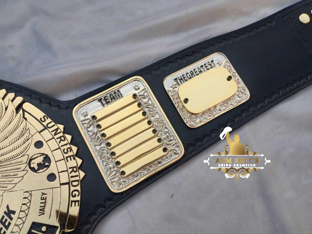 CUSTOM TAG TEAM CHAMPIONSHIP BELT : ARM BELTS