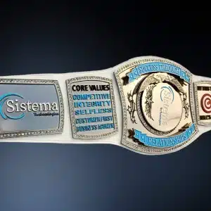 Personalized Spinner Belt for Top Sales Performers