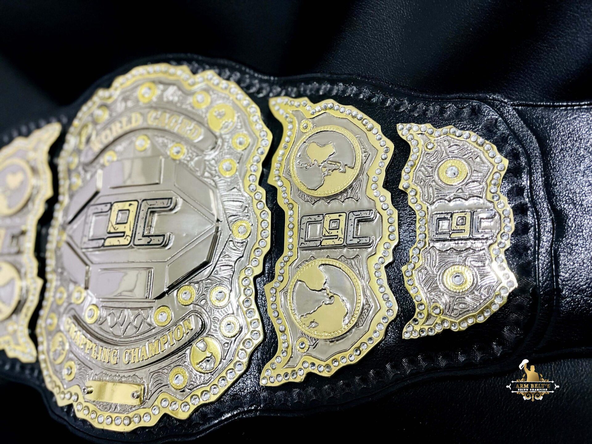 Buy Custom Made Grappling Championship Belts With 10% Discount