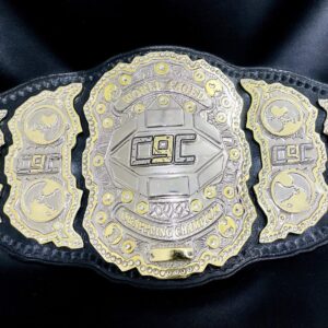 White Intercontinental Championship Belts - Iconic Wrestling Belt