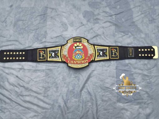 US NAVY SEA WOLF CHAMPIONSHIP BELT