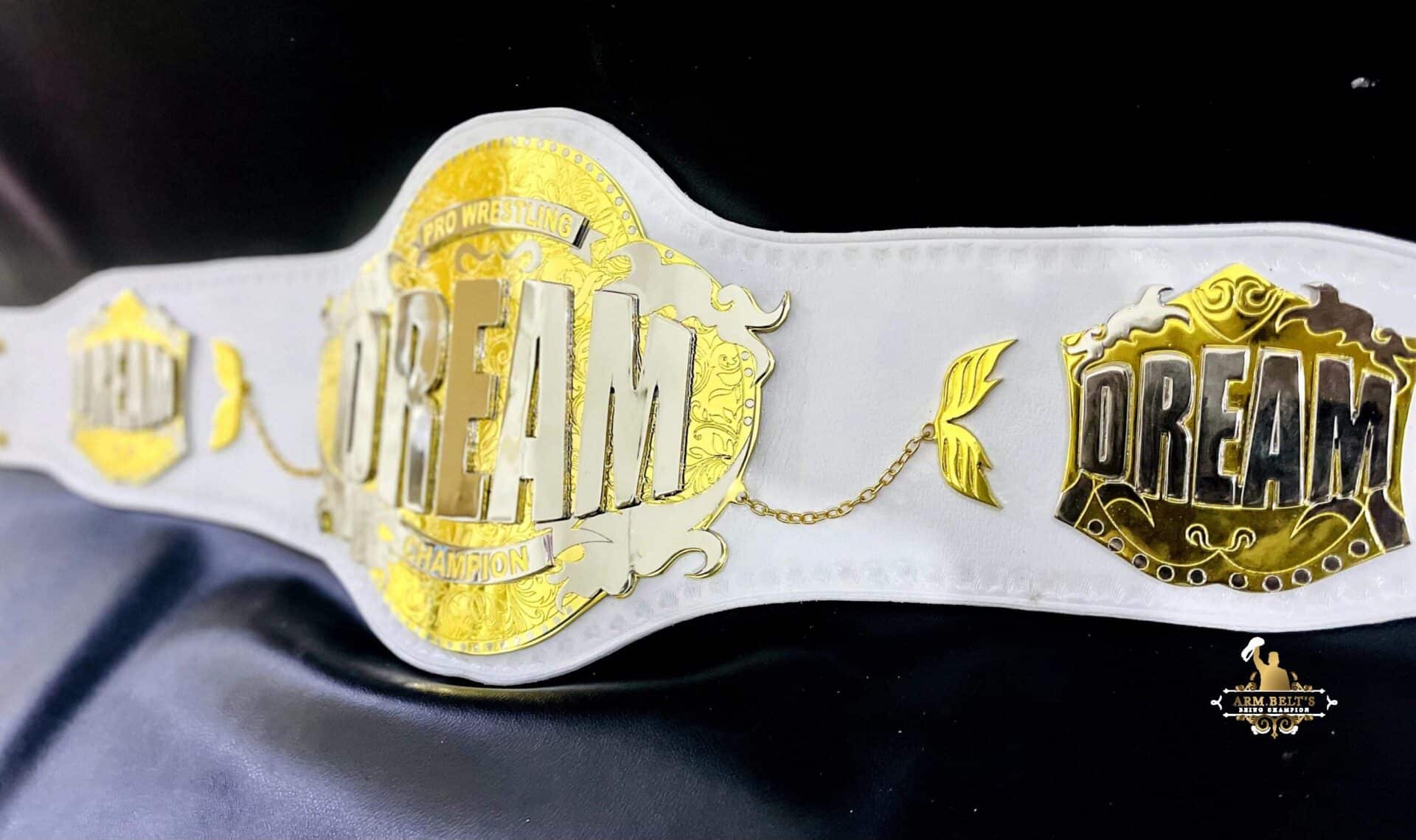 CUSTOM MADE PRO WRESTLING BELT : ARM BELTS