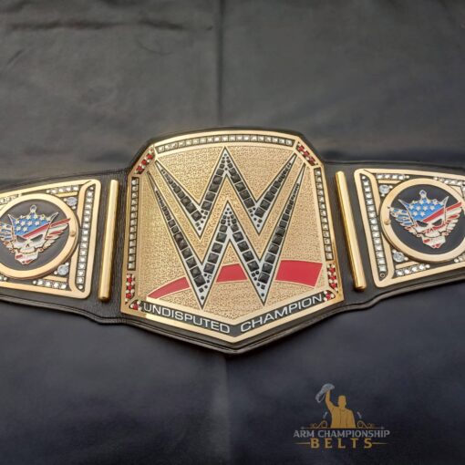 ront view of Cody Rhodes Undisputed WWE Universal Championship Replica Belt