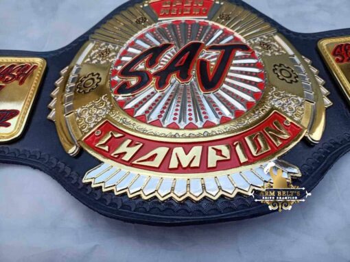 SAJ PRO WRESTLING CHAMPIONSHIP BELT