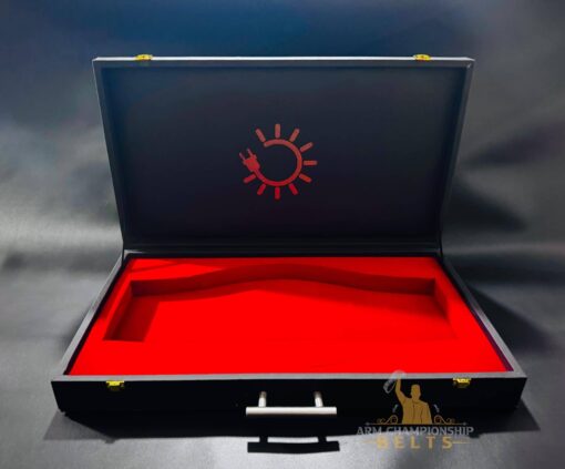 authentic championship belts box case