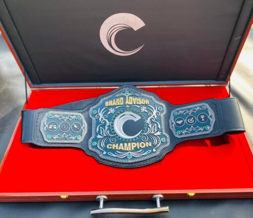 Championship Belt Case with Attention to Detail