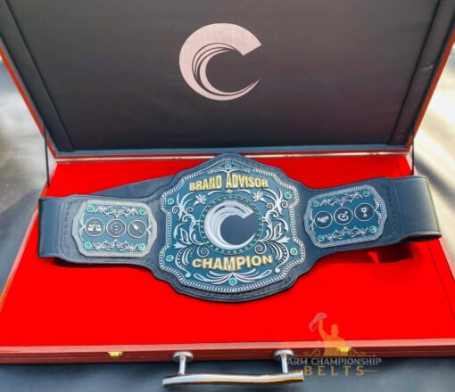 Championship Belt Case with Attention to Detail