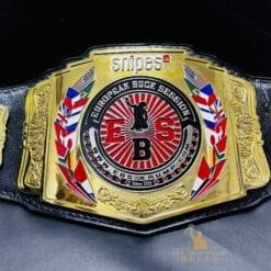 Custom boxing championship belt