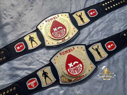 custom-made boxing championship belt