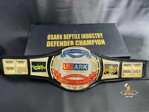 Customizable Reptile Industry Defender Championship Belt