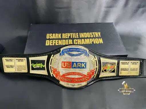 Customizable Reptile Industry Defender Championship Belt