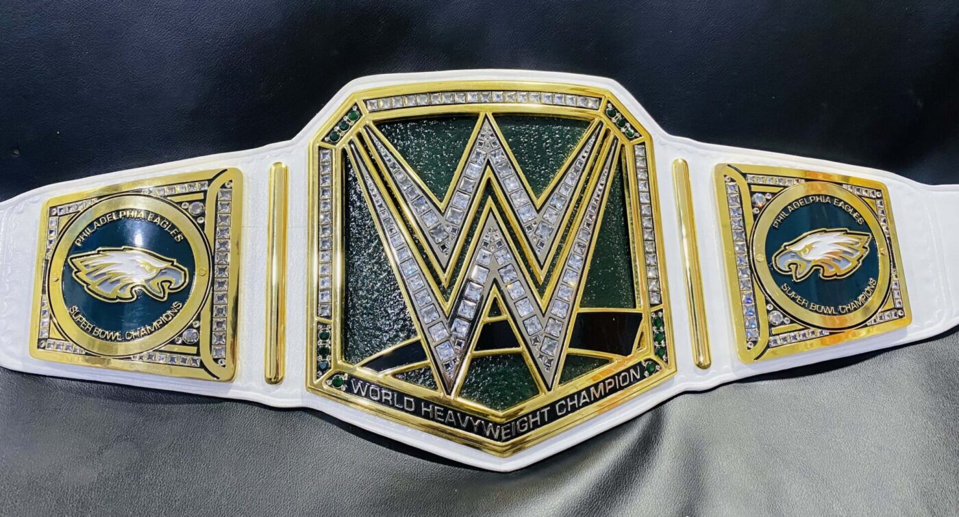 Get Your Custom Philadelphia Eagles WWE Championship Belt 10 Discount