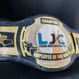 custom made Brand name championship belt
