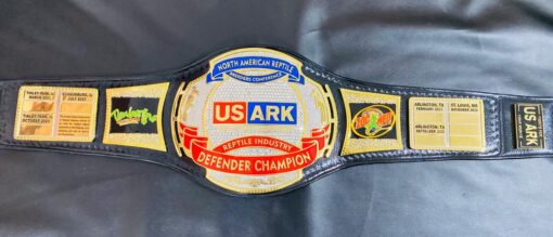 Custom Reptile Industry Defender Championship Belt