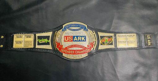 Personalized Corporate Excellence Award Belt with Customizable Features