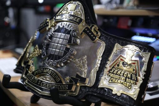 National Beat Battle Association Custom Championship Belt