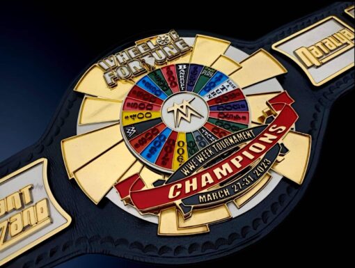 WHEEL OF FORTUNE CHAMPIONSHIP BELT 5-min