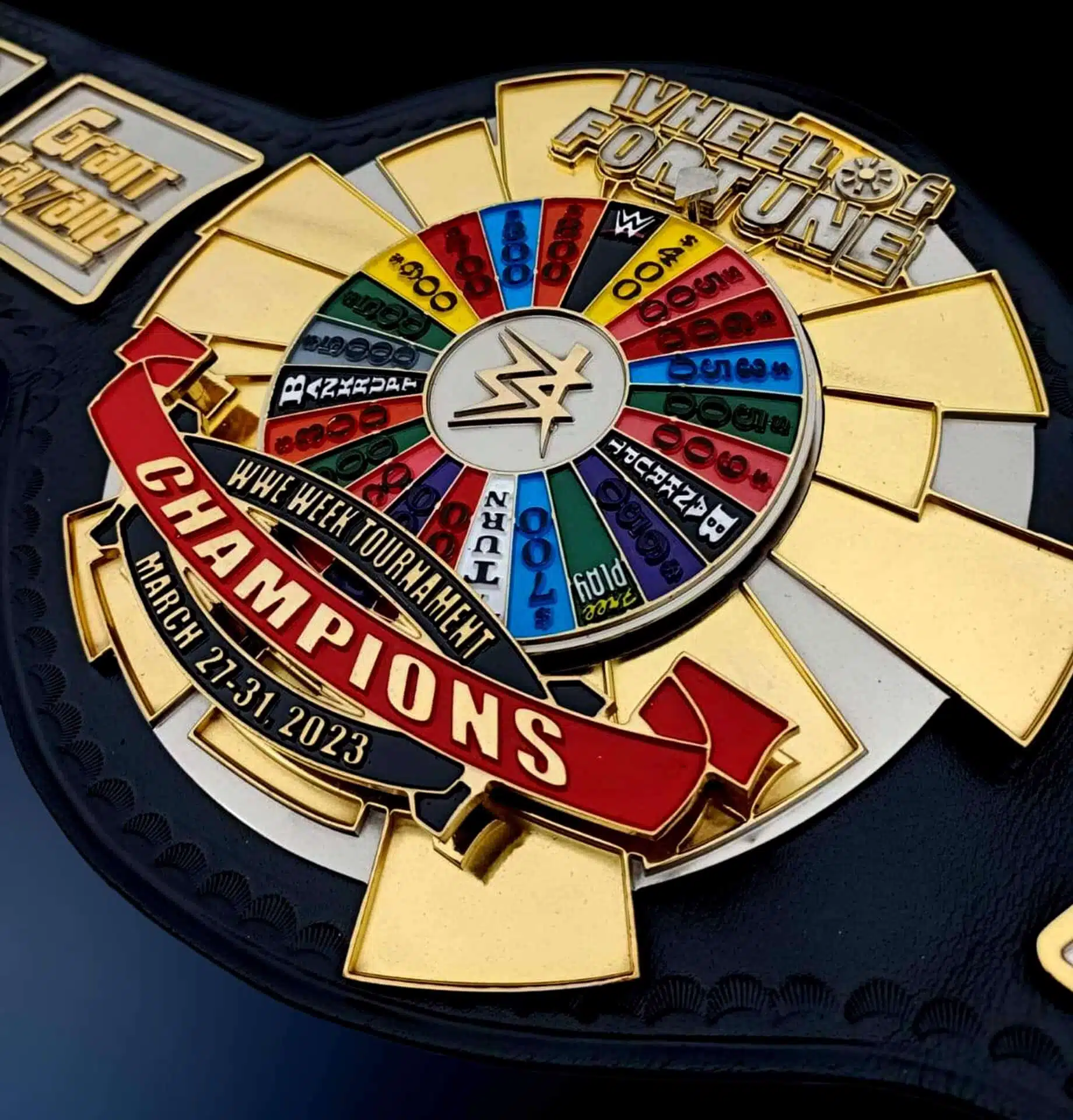 Wheel of Fortune Championship Belt