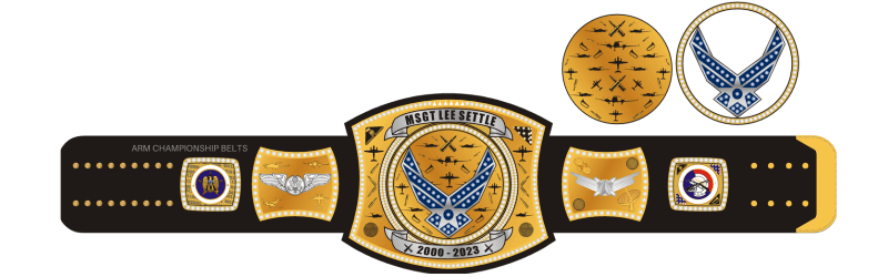 ARMED FORCES CHAMPIONSHIP BELT TEMPLATE