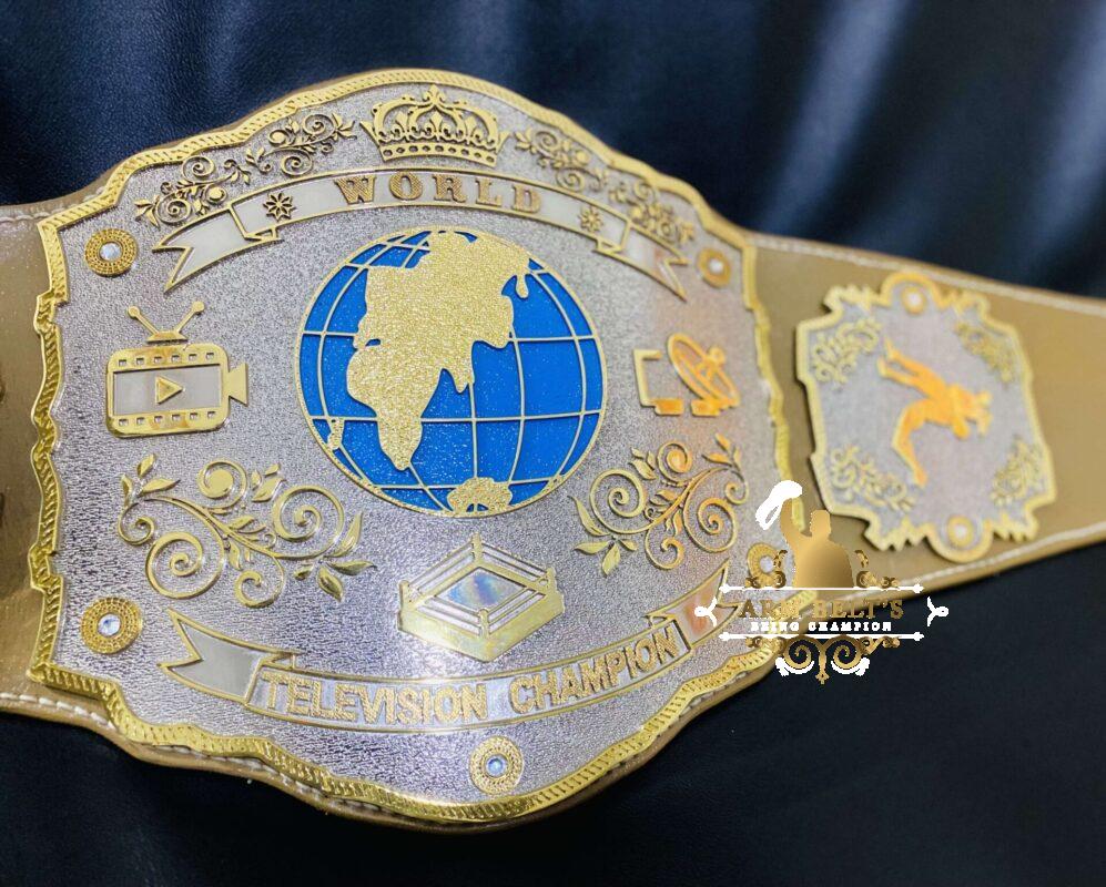 CUSTOM TELEVISION CHAMPIONSHIP BELT – ARM BELTS