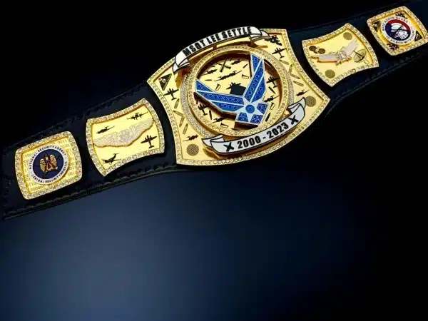 Military Retirement Championship Belt