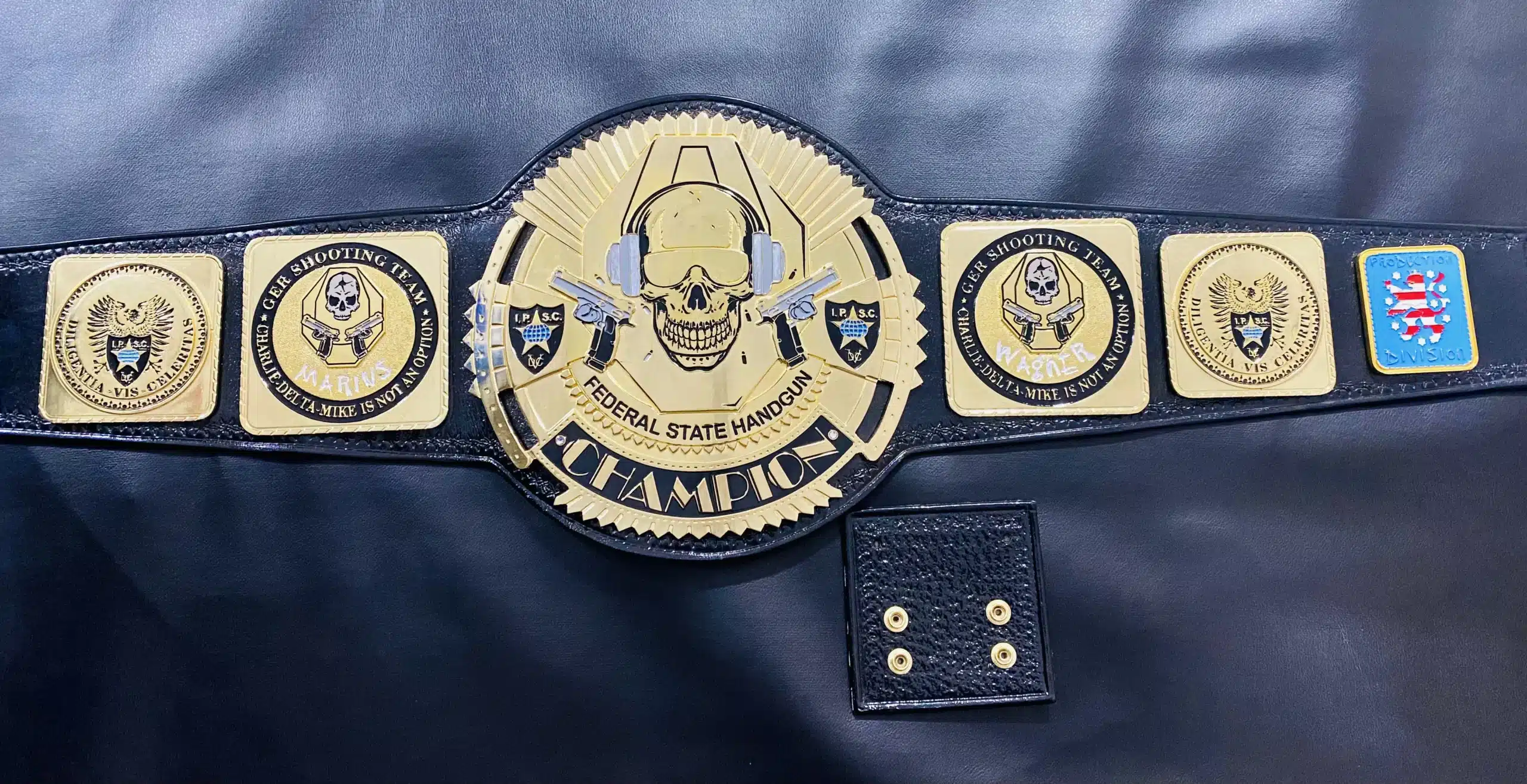 Get Your Custom Design WWE Big Eagle Belt From Arm Championship Belts
