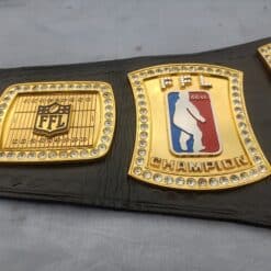 Side View of Fantasy Football Belt’s HD Engravings