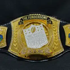 Spinner center plate of FFL Championship Belt