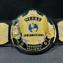 The original WWF Winged Eagle Belt showcasing vintage craftsmanship and iconic design.