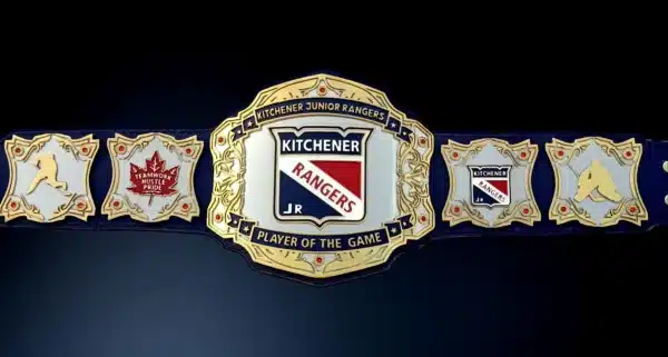Kitchener Rangers Championship Belt