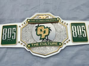 Cal Poly Football Custom Championship Belt