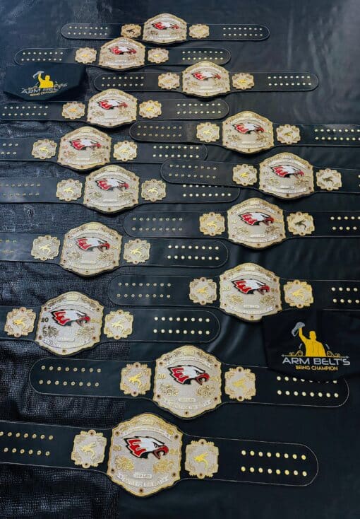 Customizable Eagle Crest High School Wrestling Belts