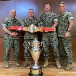 US Army Award our Championship belts to our champions
