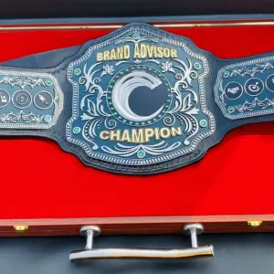 Luxurious Brand Advisor Championship Belt, perfect for top sales performers