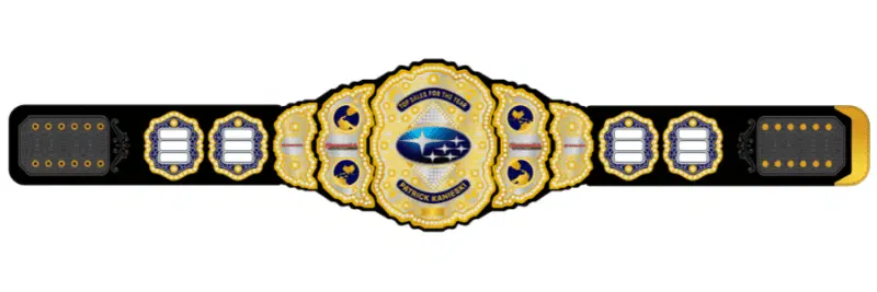 Custom AEW Wrestling Belt Design