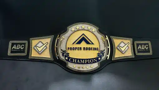 24k gold custom sales belt for top achievers
