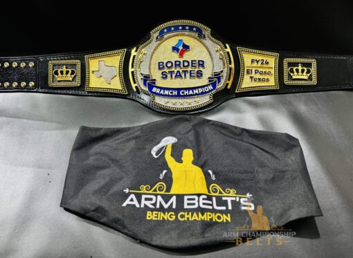 Custom Championship Belt Border State