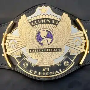 Custom Winged Eagle Championship Belt
