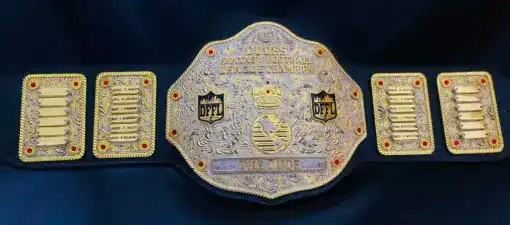 Personalized Fantasy Football Trophy Belt