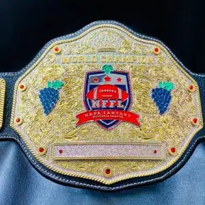 NFL Championship Belt with Custom Design